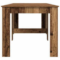 Produktbild för Matbord 240 x 85 x 75 cm Konstruerat trä Gammalt trä
