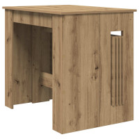 Produktbild för Matbord 240 x 85 x 75 cm Konstruerat trä Artisan-ek Rektangulär