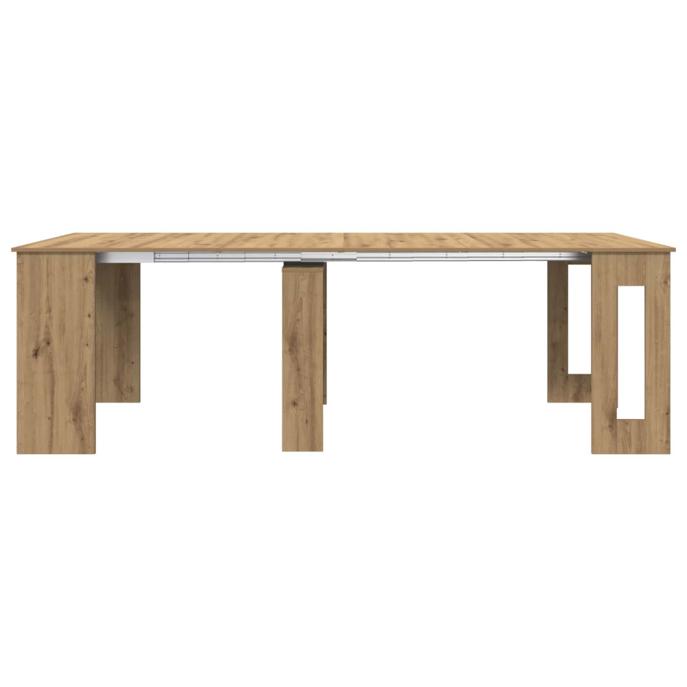 Produktbild för Matbord 240 x 85 x 75 cm Konstruerat trä Artisan-ek Rektangulär