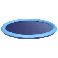 Produktbild för Sprutmatta för barn och hundar Blå Ø150 x 10 cm PVC