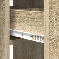 Produktbild för Matbord 115 x 70 x 75 cm Konstruerat trä Sonoma-ek Rektangulär