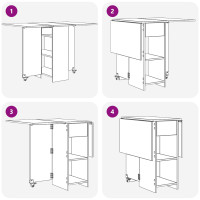 Produktbild för Matbord 115 x 70 x 75 cm Konstruerat trä Rökt ek Rektangulär
