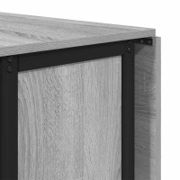 Produktbild för Hopfällbart matbord med hjul 130 x 80 x 76,5 cm stål PB