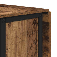 Produktbild för Hopfällbart matbord med hjul 130 x 80 x 76,5 cm stål PB