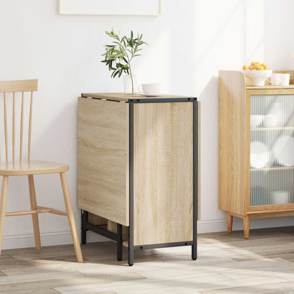 Produktbild för Matbord 144 x 60 x 75 cm Konstruerat trä Sonoma-ek Rektangulär