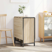 Produktbild för Matbord 144 x 60 x 75 cm Konstruerat trä Sonoma-ek Rektangulär