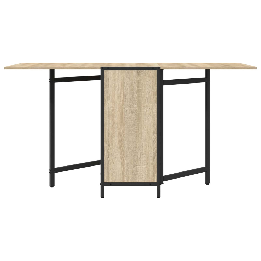 Produktbild för Matbord 144 x 60 x 75 cm Konstruerat trä Sonoma-ek Rektangulär