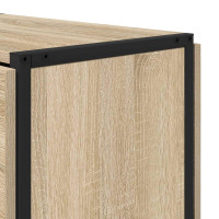Produktbild för Matbord 144 x 60 x 75 cm Konstruerat trä Sonoma-ek Rektangulär