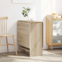 Produktbild för Matbord 138 x 70 x 73,5 cm Konstruerat trä Sonoma-ek