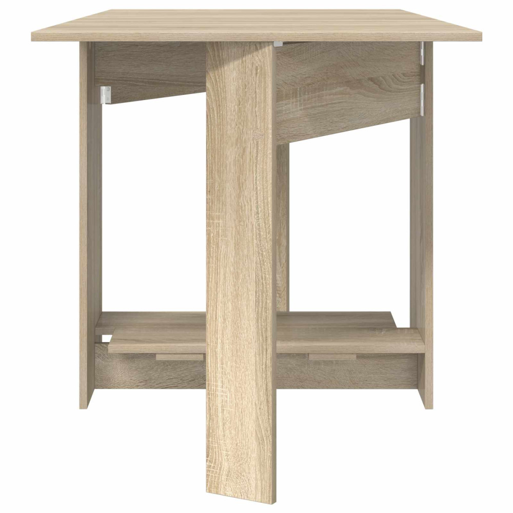 Produktbild för Matbord 138 x 70 x 73,5 cm Konstruerat trä Sonoma-ek