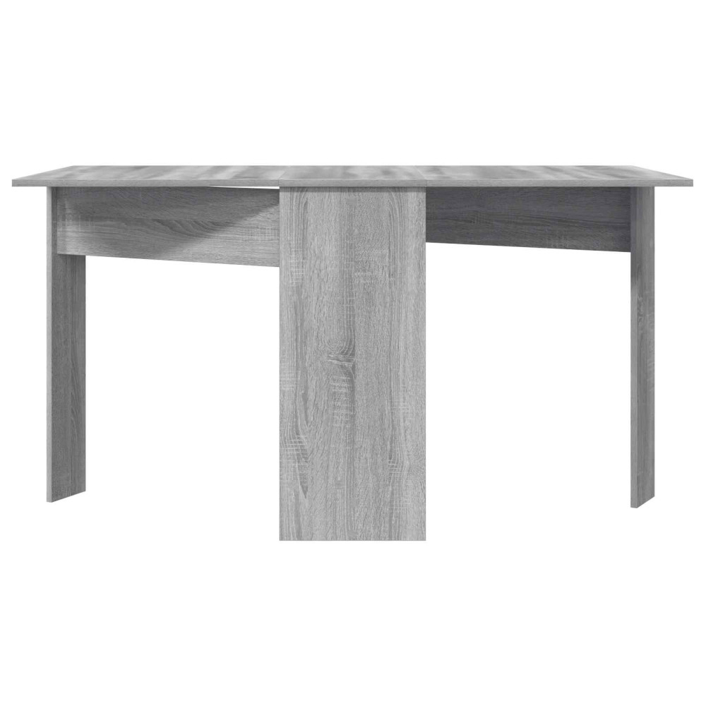 Produktbild för Matbord 138 x 70 x 73,5 cm Konstruerat trä Grå Sonoma