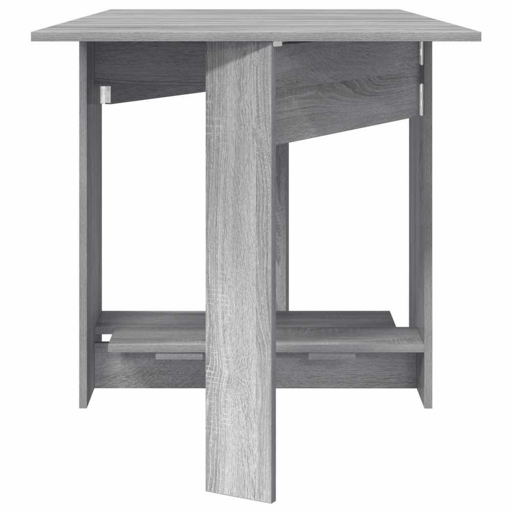 Produktbild för Matbord 138 x 70 x 73,5 cm Konstruerat trä Grå Sonoma