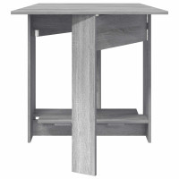 Produktbild för Matbord 138 x 70 x 73,5 cm Konstruerat trä Grå Sonoma