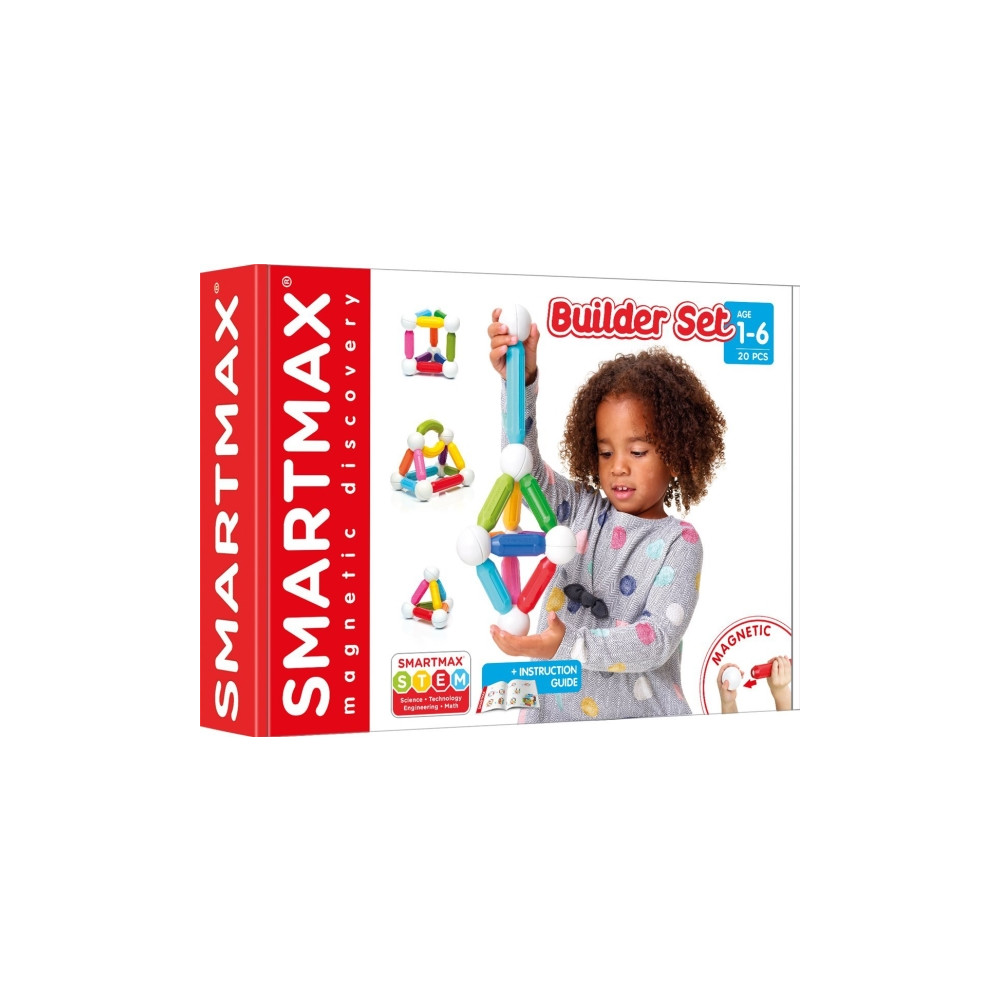 Produktbild för SmartMax My First Builder Set, Byggsats, 1 År, Plast, 20 sty...
