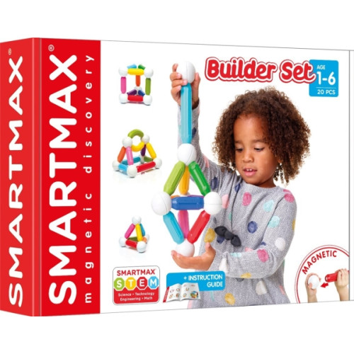 SMARTMAX SmartMax My First Builder Set, Byggsats, 1 År, Plast, 20 sty...