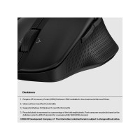 Produktbild för HP 480 - mus - komfort, fullstorlek - Bluetooth 5.3 - svart
