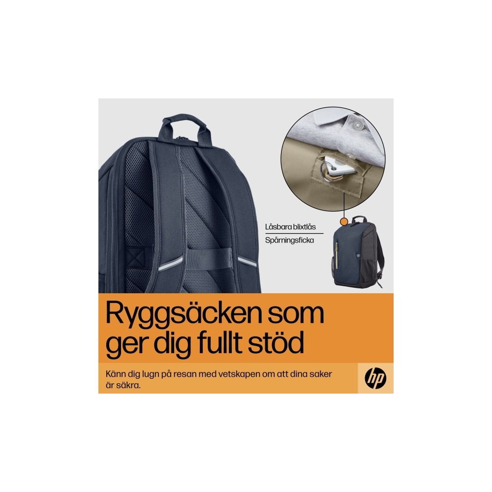 Produktbild för HP Travel - ryggsäck för bärbar dator
