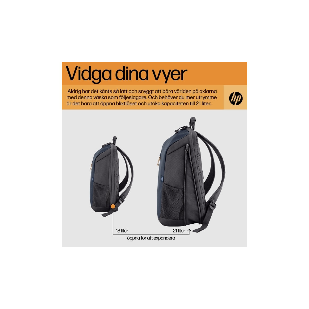Produktbild för HP Travel - ryggsäck för bärbar dator