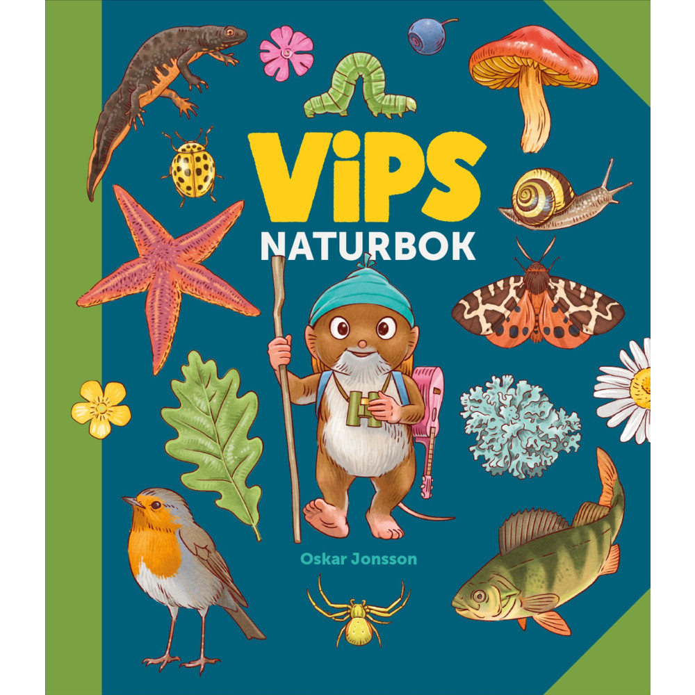 Produktbild för Vips naturbok (inbunden)