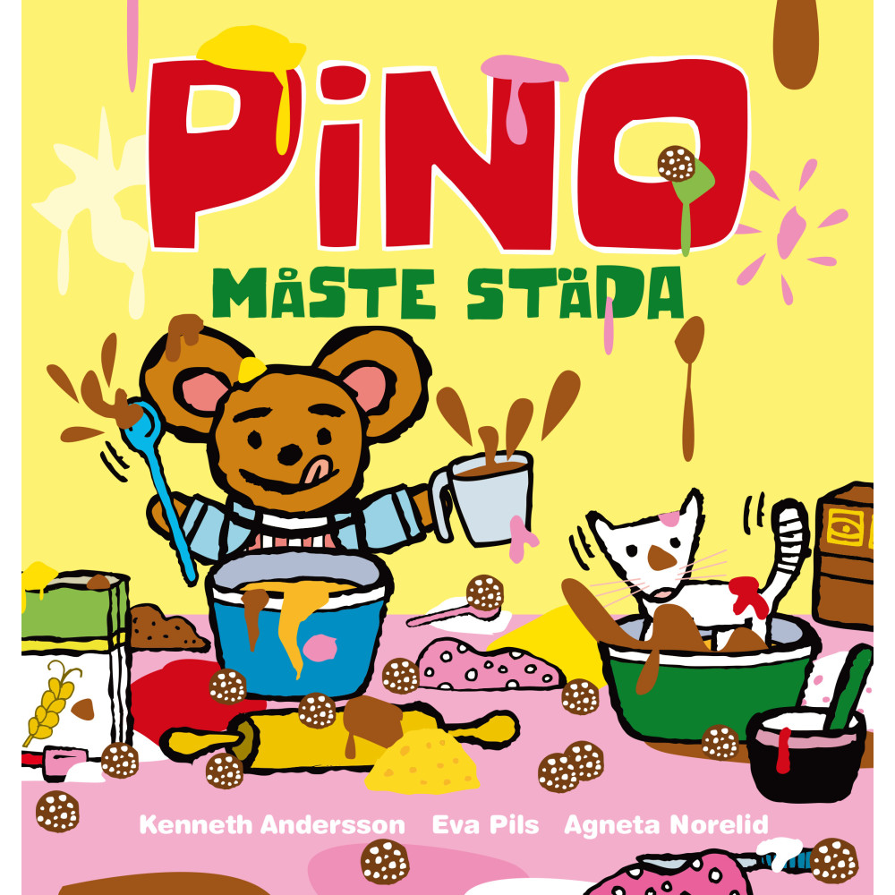 Produktbild för Pino måste städa (inbunden)