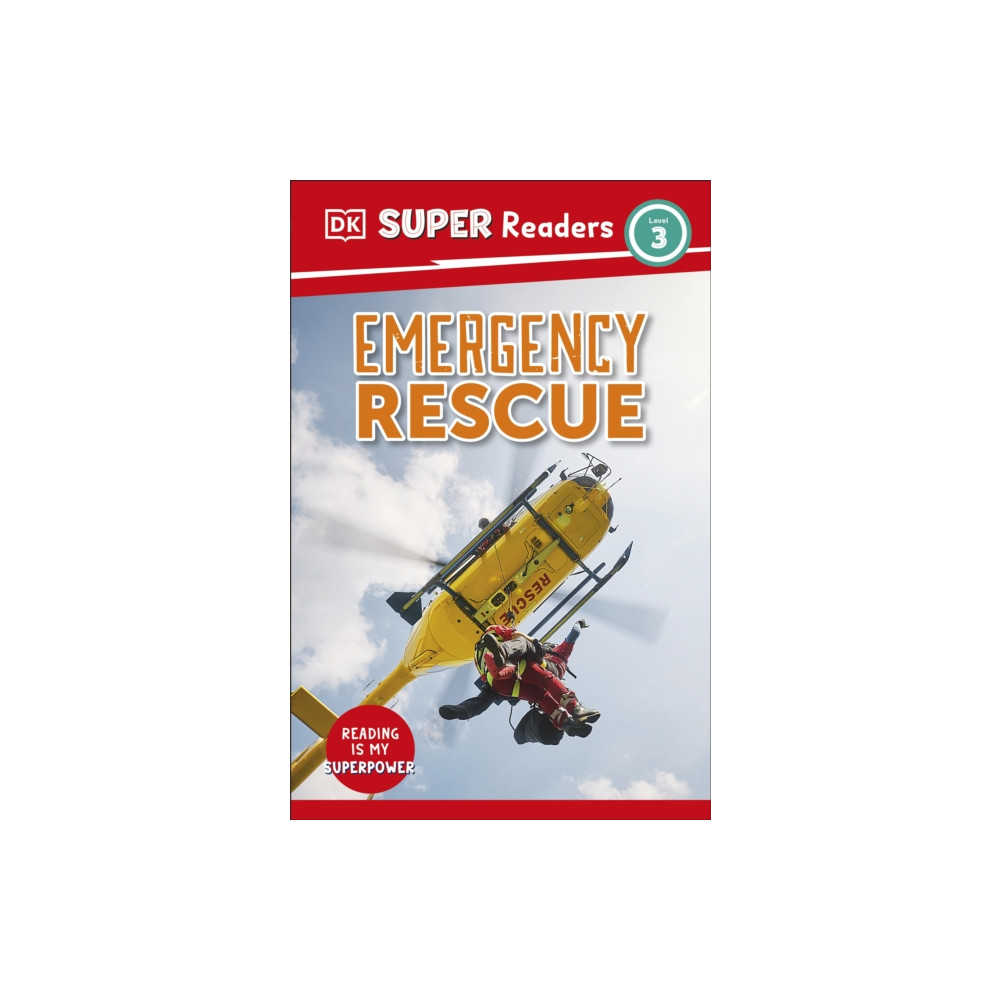 Produktbild för DK Super Readers Level 3 Emergency Rescue (häftad, eng)