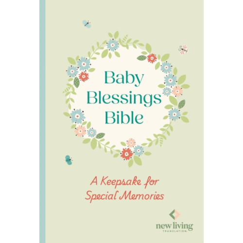 Spck publishing NLT Baby Blessings Bible, Keepsake Edition, Baby Green Cloth-Bound, Memory Pages, Slipcase, NLT New Living Translation, Hardback, Standard size (inbunden, eng)