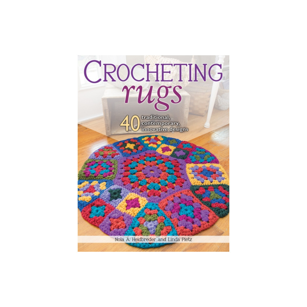 Produktbild för Crocheting Rugs (häftad, eng)