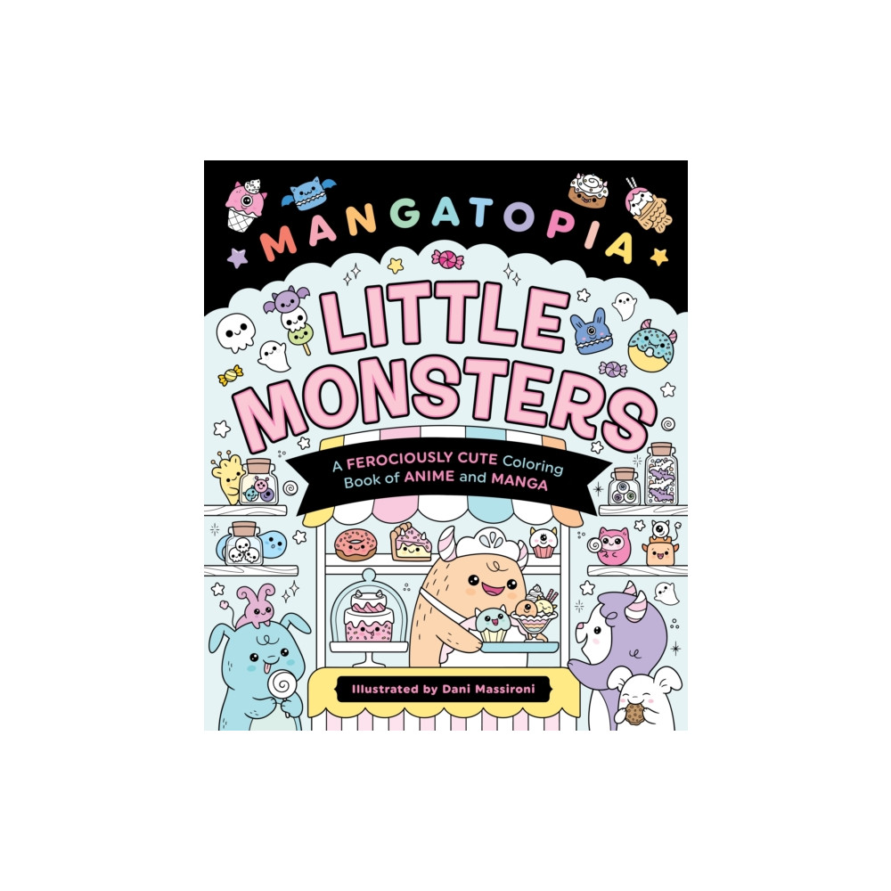 Produktbild för Mangatopia: Little Monsters (häftad, eng)