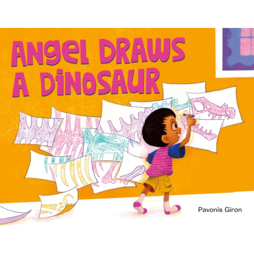 Henry Holt & Company Inc Angel Draws a Dinosaur (inbunden, eng)