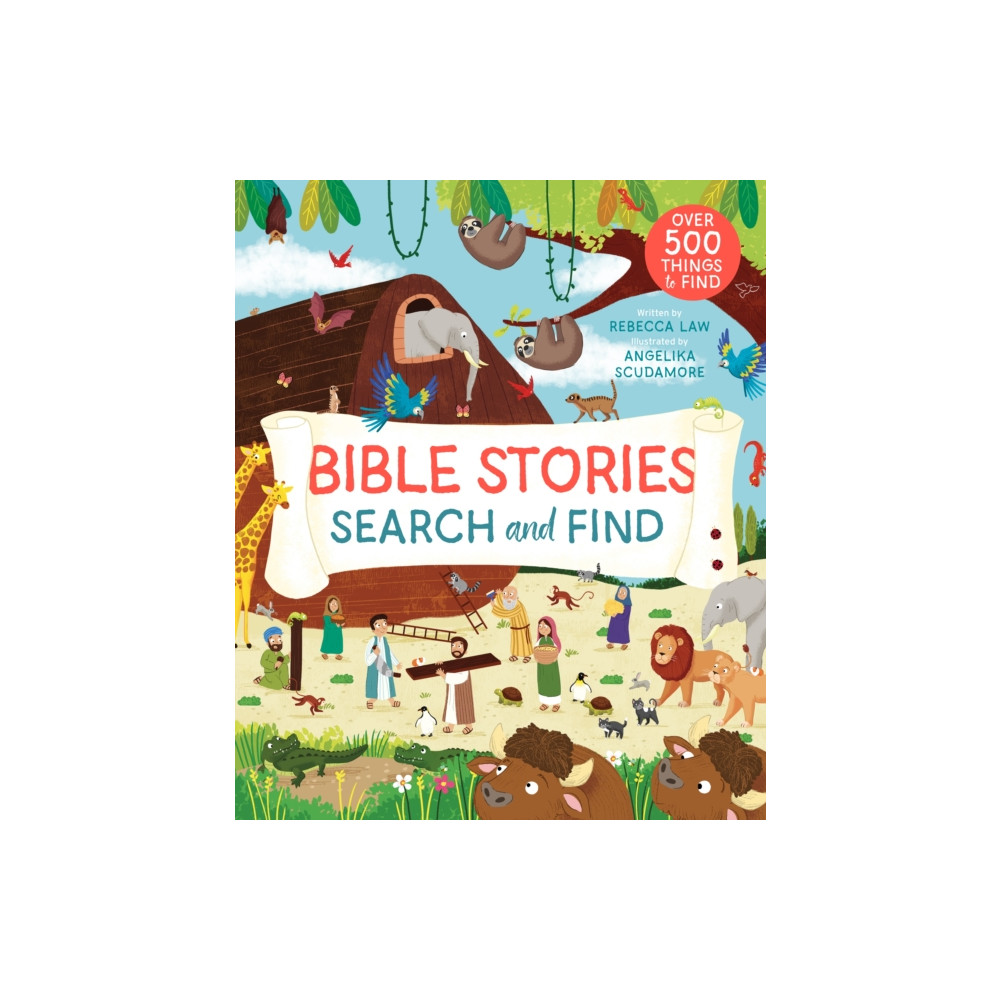 Produktbild för Bible Stories Search and Find (inbunden, eng)