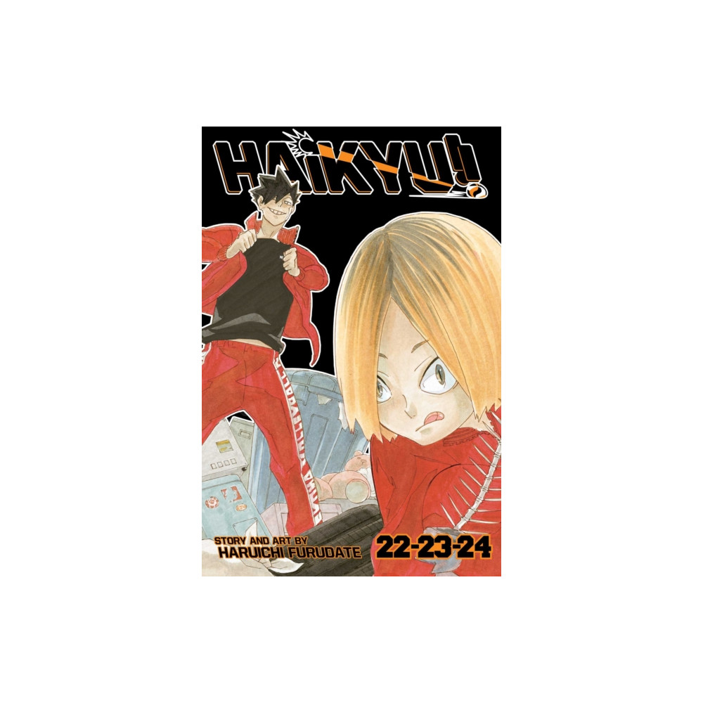 Produktbild för Haikyu!! (3-in-1 Edition), Vol. 8 (häftad, eng)
