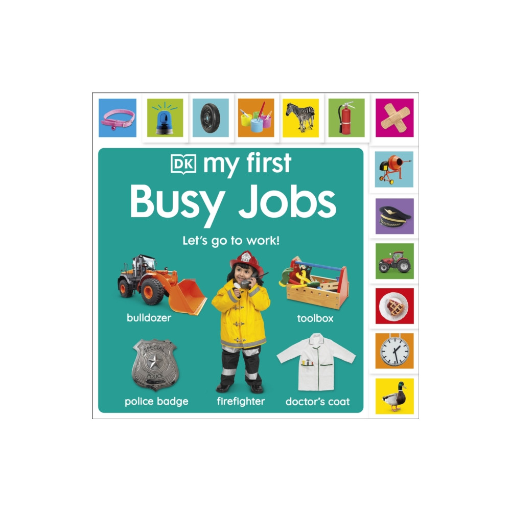 Produktbild för My First Busy Jobs (bok, board book, eng)