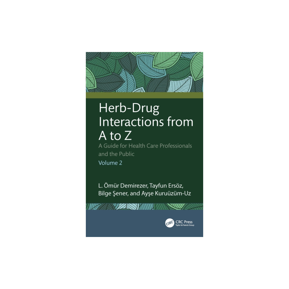 Produktbild för Herb-Drug Interactions from A to Z (häftad, eng)