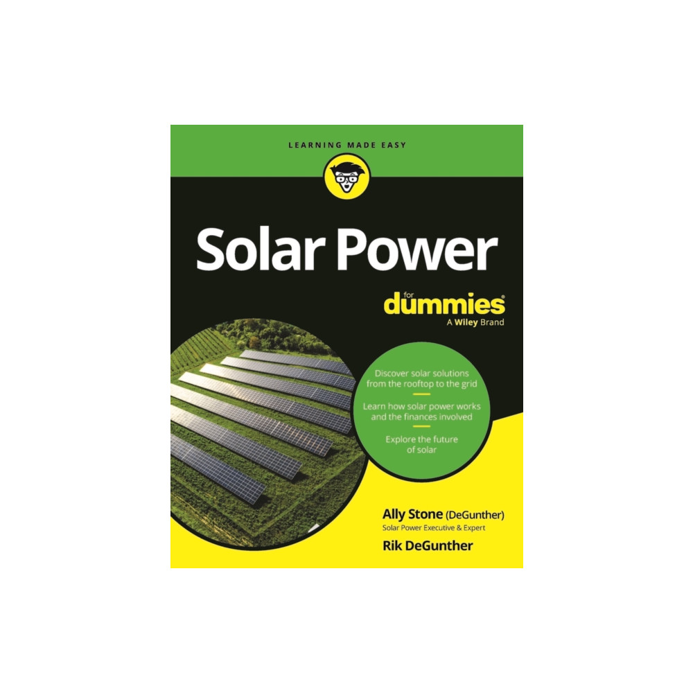 Produktbild för Solar Power For Dummies (häftad, eng)