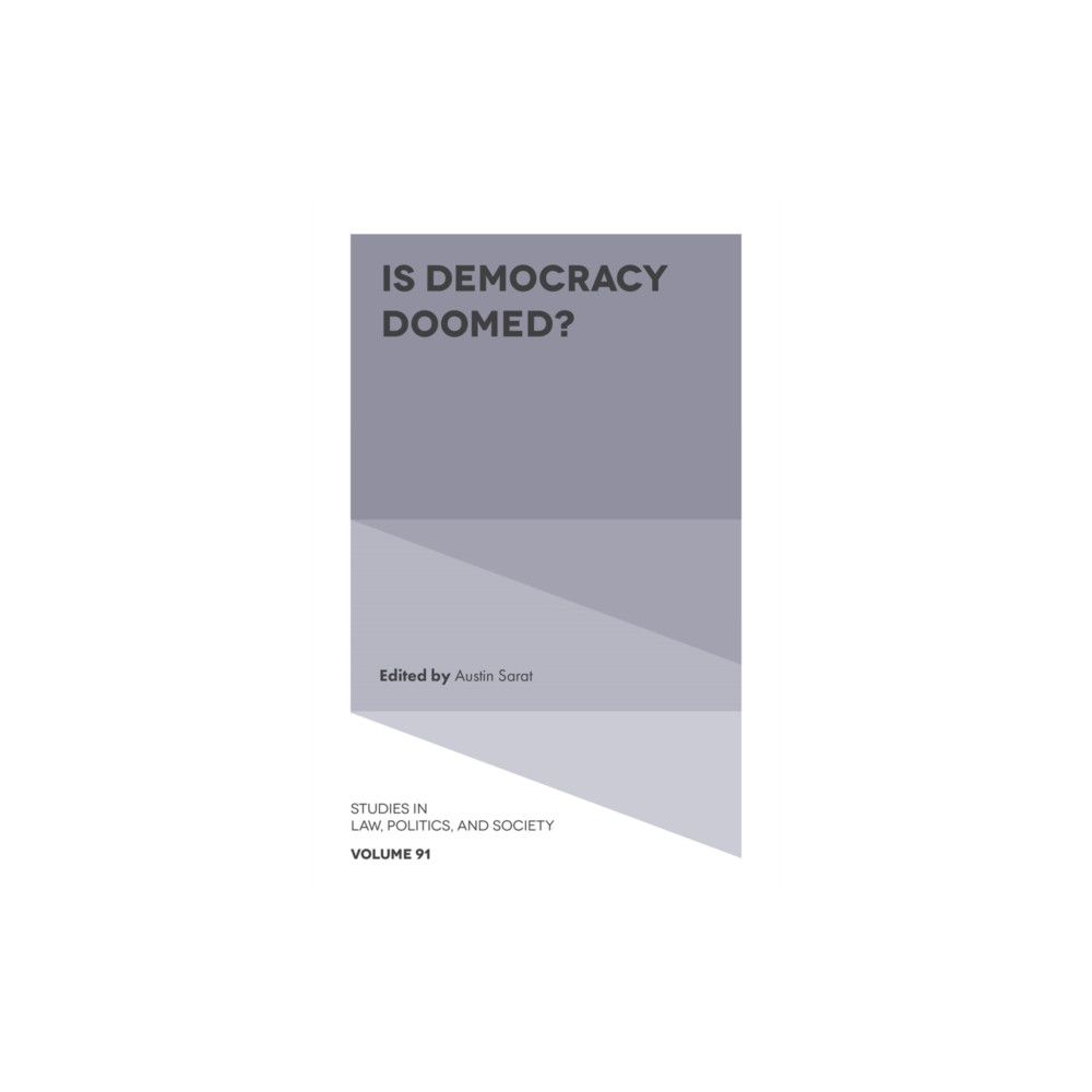 Produktbild för Is Democracy Doomed? (inbunden, eng)