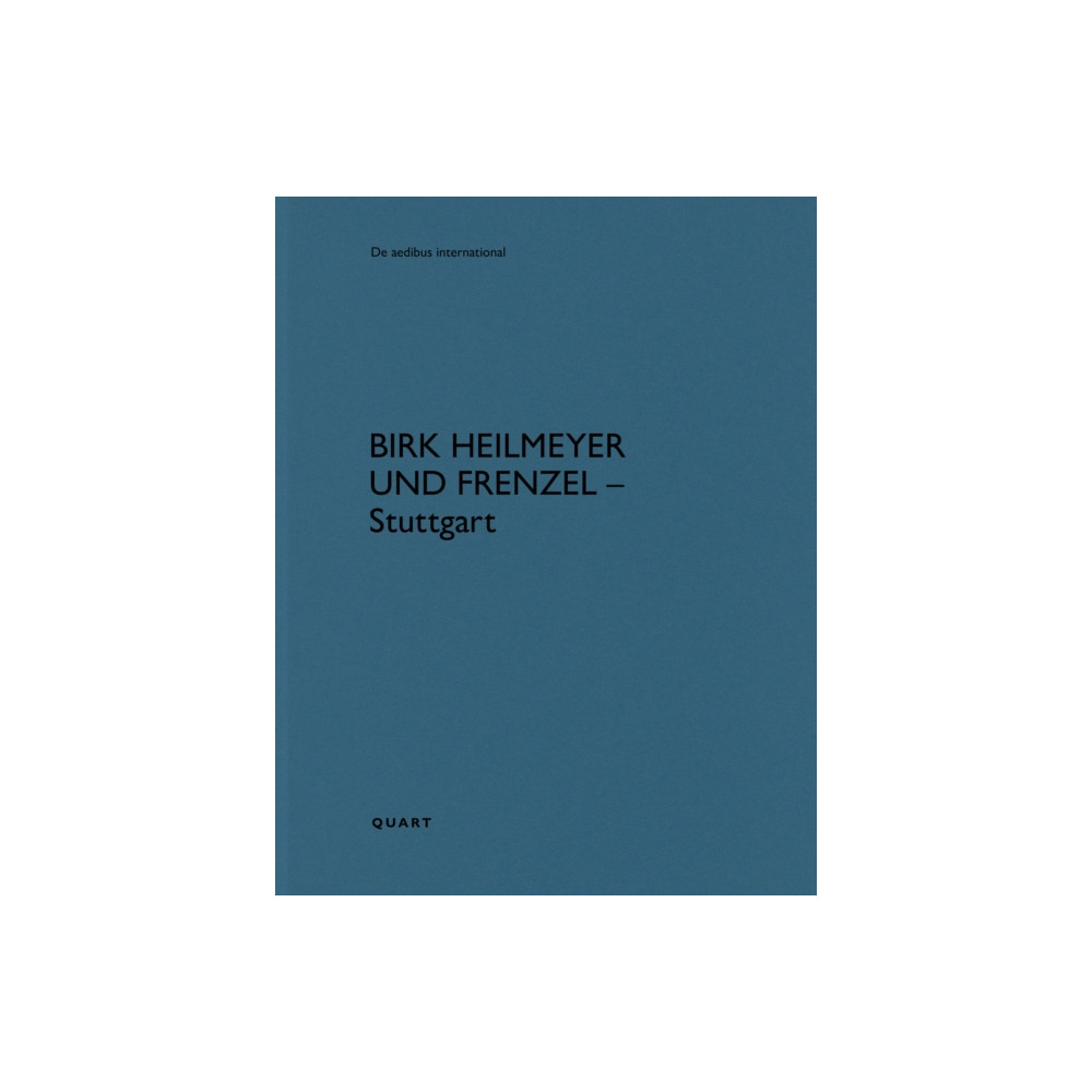 Produktbild för Birk Heilmeyer und Frenzel Architekten – Stuttgart (häftad, eng)