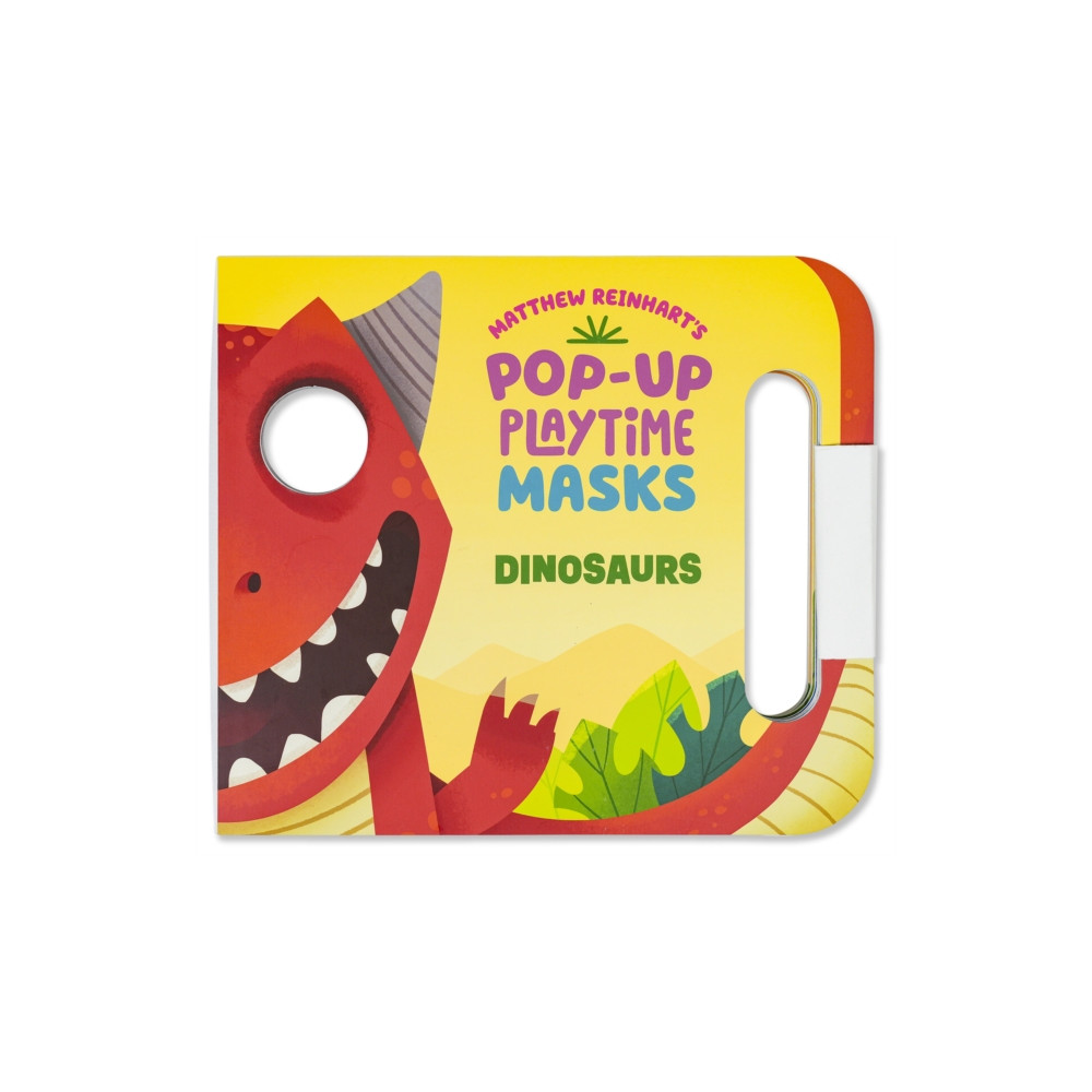 Produktbild för Pop-up Playtime Masks: Dinosaurs (inbunden, eng)