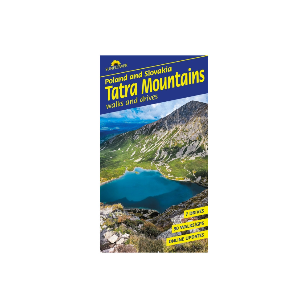 Produktbild för Tatra Mountains of Poland and Slovakia Sunflower Walking Guide (häftad, eng)