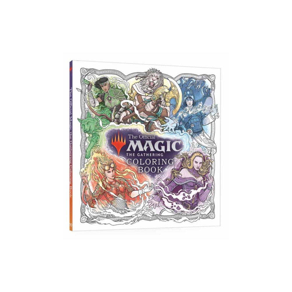 Produktbild för The Official Magic: The Gathering Coloring Book (häftad, eng)