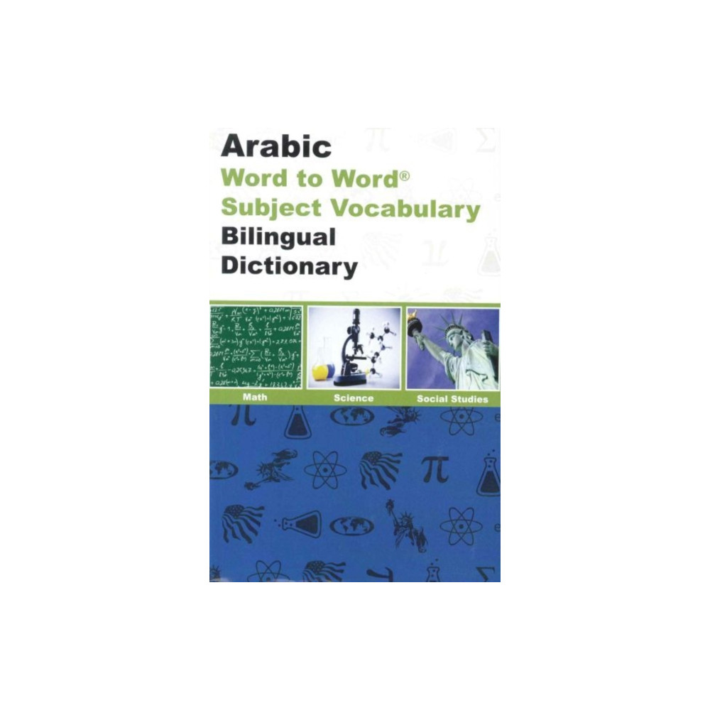 Produktbild för English-Arabic & Arabic-English Word-to-Word Exam Suitable Dictionary (häftad, ara)