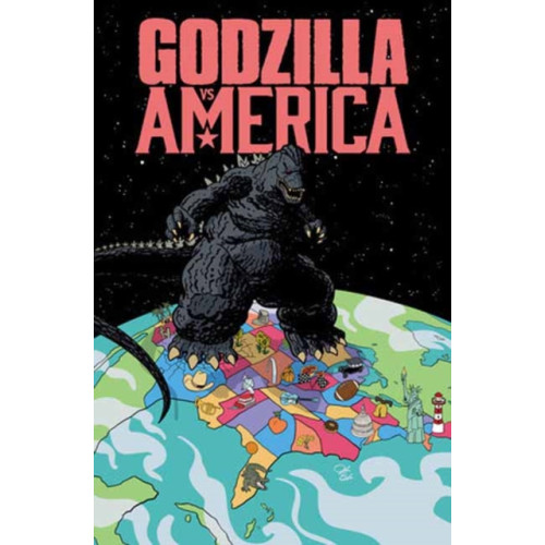 Idea & Design Works Godzilla Vs. America (häftad, eng)