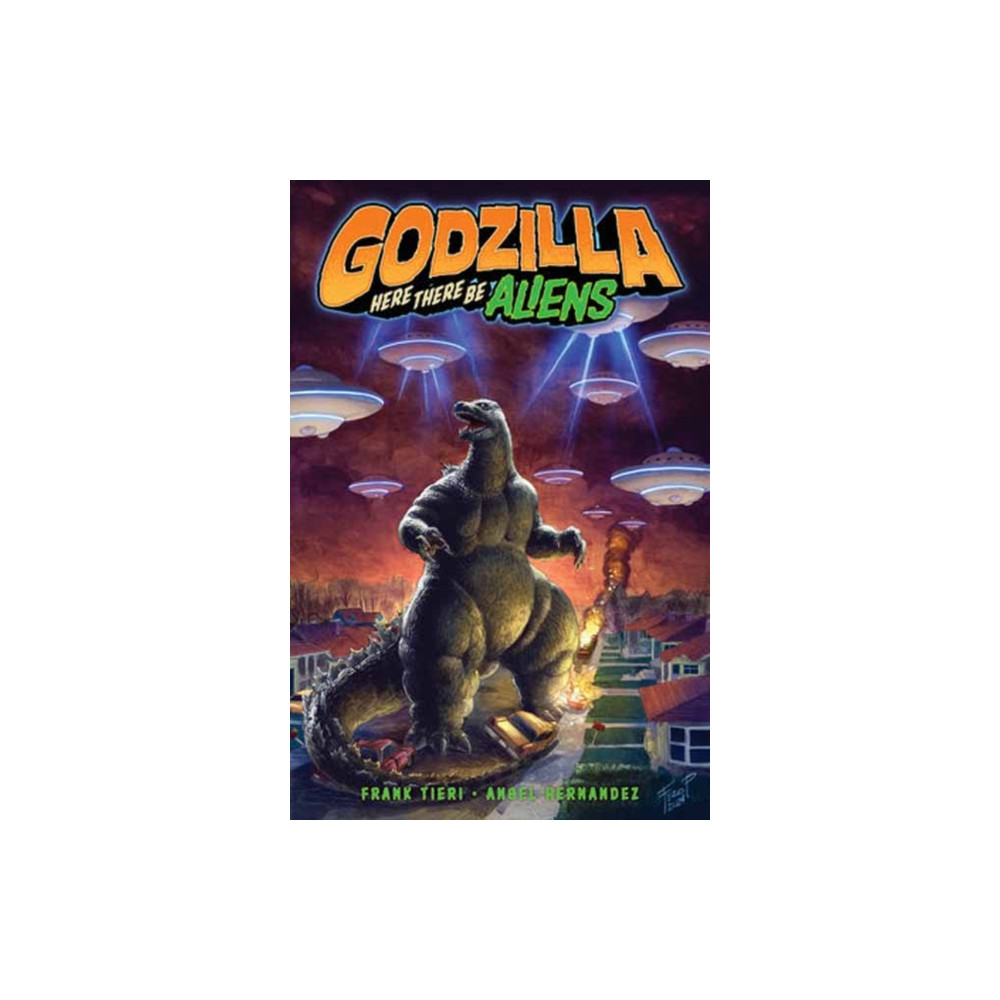 Produktbild för Godzilla: Here There Be Aliens (häftad, eng)