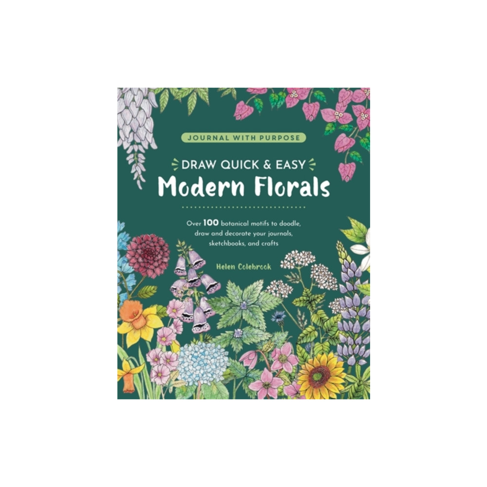 Produktbild för Draw Quick & Easy Modern Florals (häftad, eng)