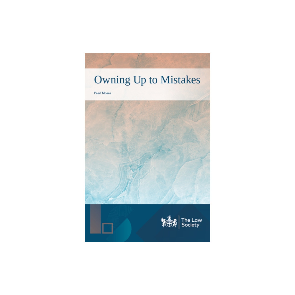Produktbild för Owning Up to Mistakes (häftad, eng)