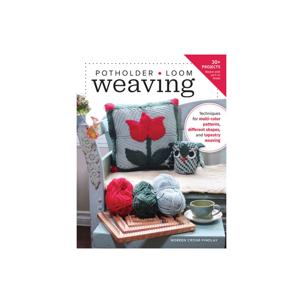 Produktbild för Potholder Loom Weaving (häftad, eng)