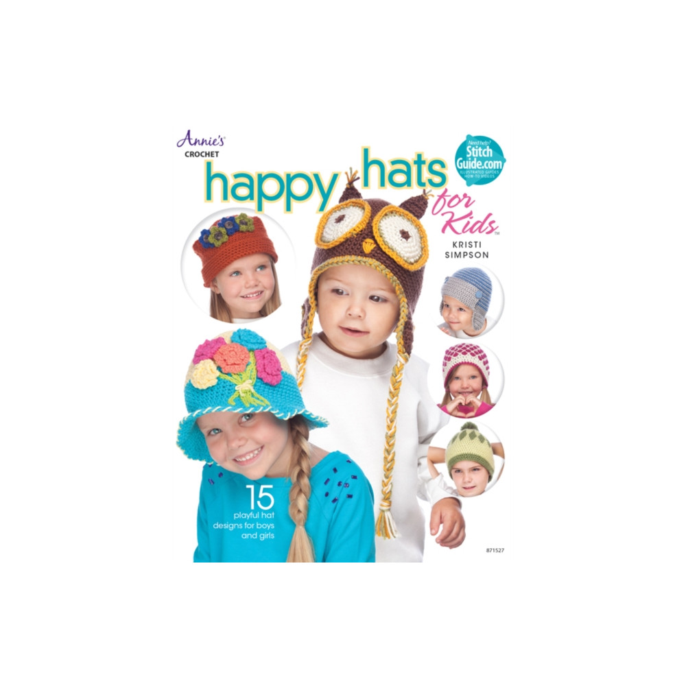 Produktbild för Happy Hats for Kids (häftad, eng)