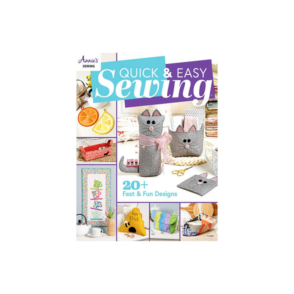 Produktbild för Quick & Easy Sewing (häftad, eng)
