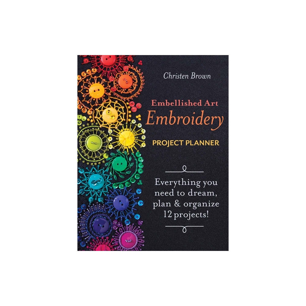 Produktbild för Embellished Art Embroidery Project Planner (häftad, eng)