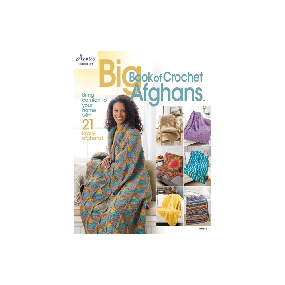 Produktbild för Big Book of Crochet Afghans (häftad, eng)