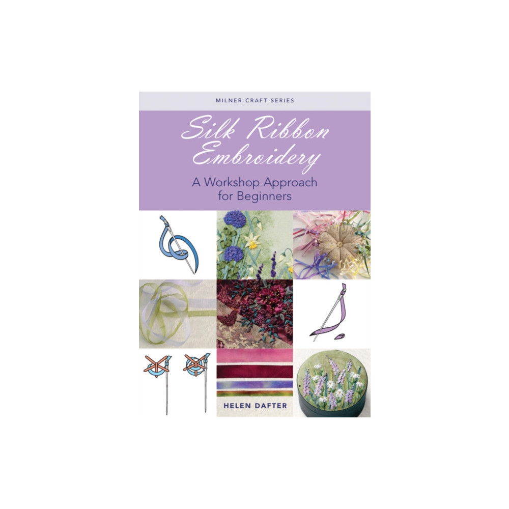 Produktbild för Silk Ribbon Embroidery (häftad, eng)